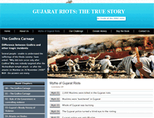 Tablet Screenshot of gujaratriots.com